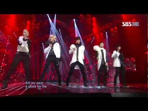 Видео: NU'EST [I'm Sorry] @SBS Inkigayo Популярная песня 20120429