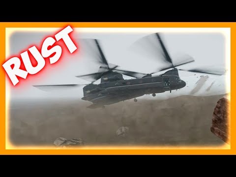 Видео: RUST - как заспавнить вертолет и чинук в расте