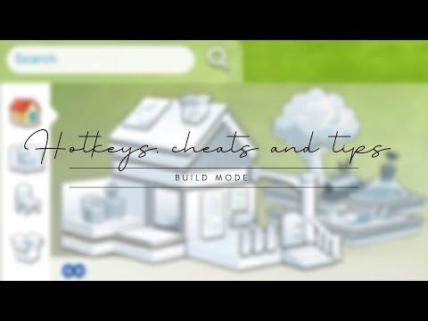 Видео: 📨гарячі клавіші, чити та поради для режиму будівництва┆the sims⁴