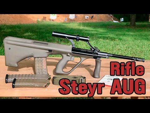 Видео: Австрийская винтовка Steyr AUG || Обзор