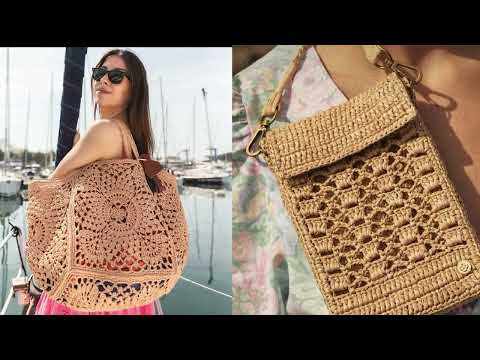 Видео: Идеи СУМКИ КРЮЧКОМ