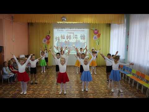 Видео: флэшмоб ко дню Народного единства "Я, ты, он, она..." подготовительные группы