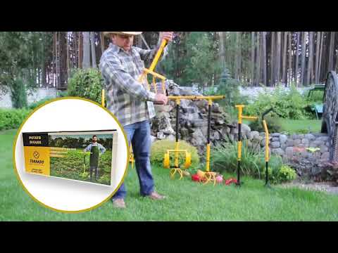 Видео: Ручной культиватор корнеудалитель Торнадо