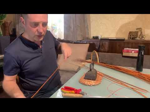 Видео: Плетение корзины. 2 ЧАСТЬ (Стенки корзины)