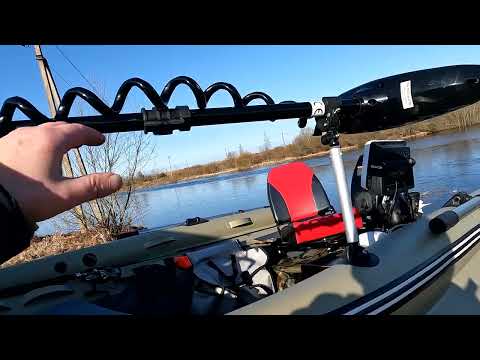 Видео: Тюнинг ПВХ лодки REEF TRITON 360Fi НДНД (продолжение)