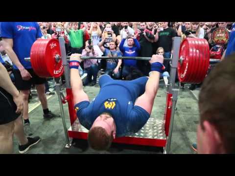 Видео: Новый мировой рекорд в жиме лёжа! 335 кг!