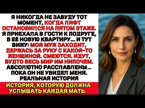 Видео: Лифт остановился, мой муж вошел, держа ЕЕ за руку, и она прошептала: "Кто это?" Я его ЖЕНА...