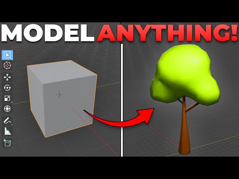Видео: ПОЛНОЕ руководство по моделированию в Blender для новичков! (Создавайте ресурсы для игр!)