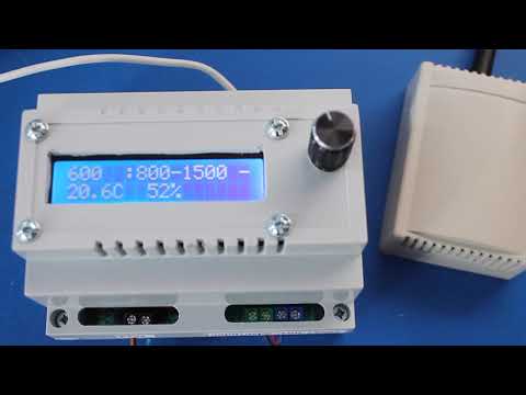 Видео: Демонстрация работы контроллера GRIB-3 PRO углекислого газа для покупателя