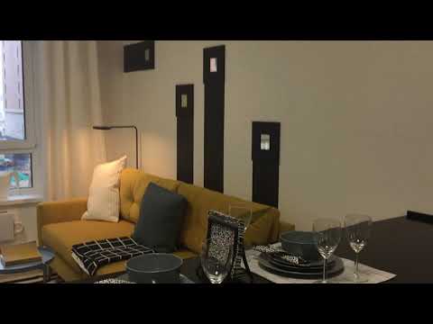 Видео: ЖК " Столичные поляны " ПИК Шоу-Рум Однокомнатная квартира 40.2 кв.м.