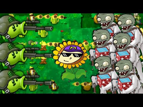 Видео: ПВЗ резня на огороде, мы выстояли! 😎 Plants VS Zombies Fusion Mod