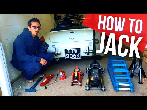 Видео: Как поднять на домкрате MG Midget!
