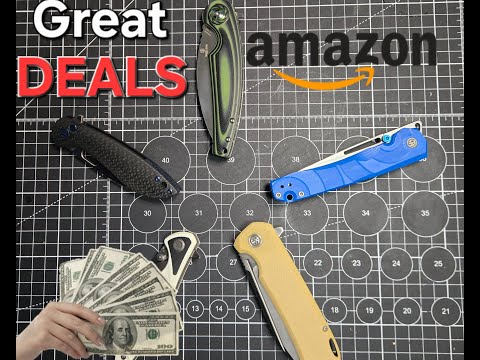 Видео: Amazon предлагает потрясающие ножи для повседневного ношения по отличным ценам!!!! (исправленное ...
