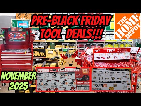 Видео: Ещё больше НОВЫХ релизов! Праздничные предложения на инструменты от Home Depot 2025, которые стои...