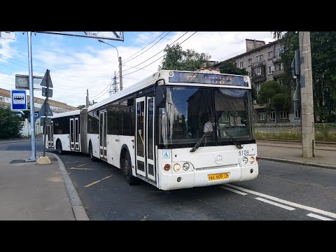 Видео: Автобус, маршрут №300 ЛиАЗ-6213.20 б.5108 (5308) (29.07.2023) Санкт-Петербург