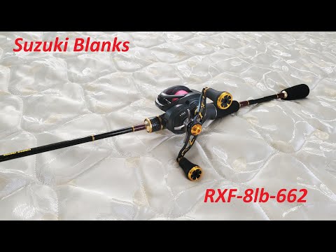 Видео: Самодельный кастинг на бланке Suzuki Blanks RXF-8lb-662