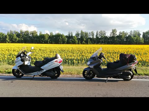 Видео: Незабываемый полёт на скутерах!