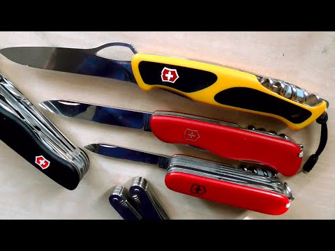 Видео: Швейцарские ножи Victorinox 111 или 130?