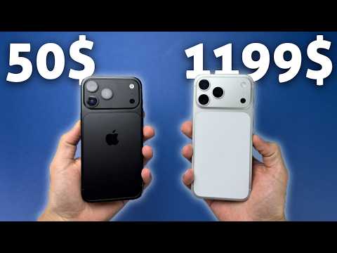 Видео: ПОДДЕЛКА VS РЕАЛЬНОСТЬ: iPhone 17 Pro Max