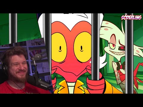 Видео: За что в Аду могут Посадить в Тюрьму? - «Адский Босс» и «Отель Хазбин» | РЕАКЦИЯ НА Soderling