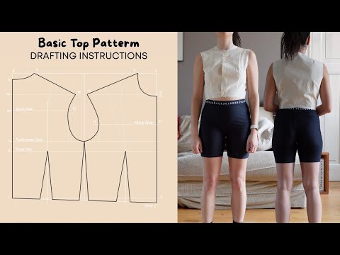 Видео: Как построить выкройку верха... Всё, что вам нужно знать! | УЧЕБНОЕ ПОСОБИЕ