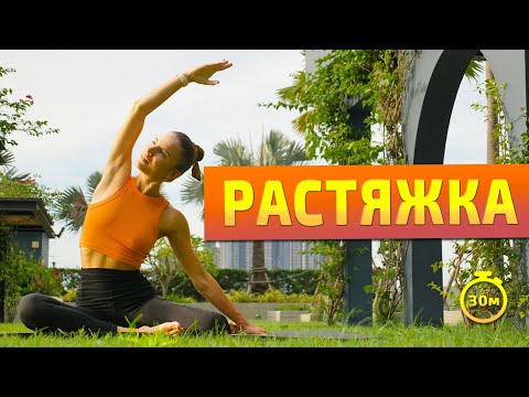 Видео: РАСТЯЖКА НА ВСЕ ТЕЛО | Вечерняя растяжка