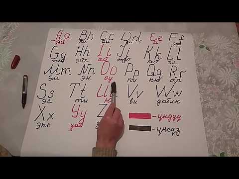 Видео: Англис тилин нөлдөн үйрөнөбүз | 1-Сабак | English Language Lessons for Kyrgyz speakers | Lessons-1
