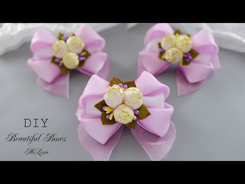 Видео: 🎀 ПРАЗДНИЧНЫЕ БАНТИКИ 🎀 MAKE THESE AMAZING BOWS 🎀