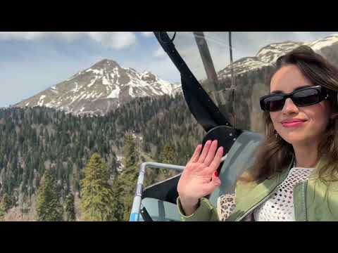 Видео: Сочи / Роза Хутор / Спуск к менделихе / Ратуша