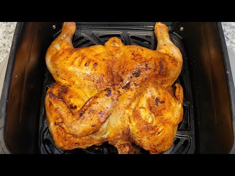 Видео: Курица гриль/цыплёнок табака в аэрогриле за 35 минут