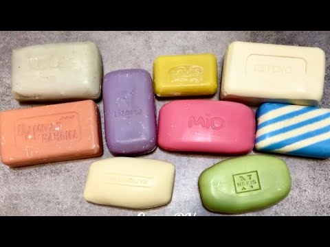 Видео: ASMR Soap/ cutting dry soap/ резка сухого мыла