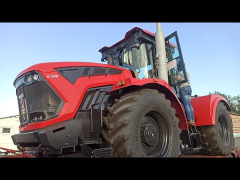 Видео: Получил новый современный трактор К 742М
