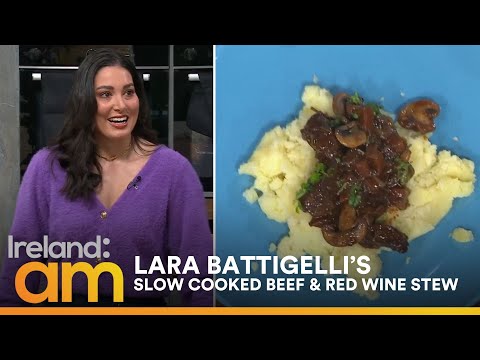 Видео: Медленно приготовленное рагу из говядины с красным вином от Лары Баттигелли