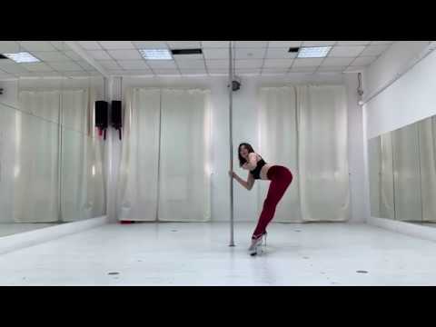 Видео: Exotic Pole Dance Old School с Дашей для начинающих