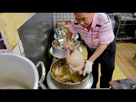 Видео: Блюда Чемпиона, копченая курица, кальмары, свиная кожа, жареная свинина, приготовление кишечника