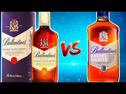 Видео: Ballantines Barrel Smooth vs Ballantines Finest - Обзор и сравнение виски