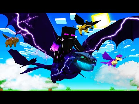 Видео: 😨 Майнкрафт, но КАК ПРИРУЧИТЬ ДРАКОНА! ✅ Лёд и Пламя!