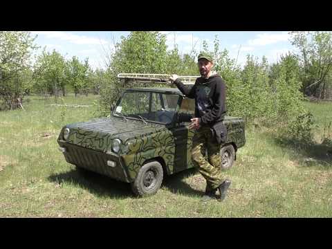 Видео: Мотоколяска СМЗ 3д "Инвалидка"