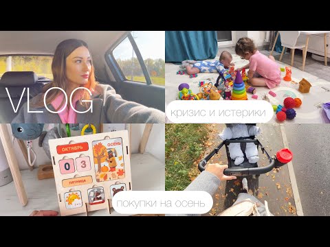 Видео: Влог/ будни мамы двух/ садик / адаптация/ одежда на осень/ кризис 3 лет 😵‍💫