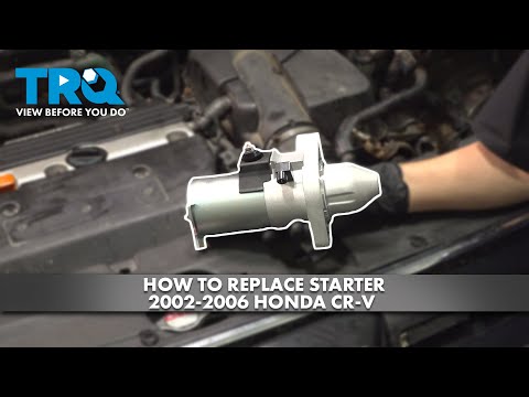 Видео: Как заменить стартер на Honda CR-V 2002-2006 годов