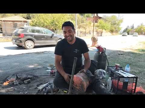 Видео: Zapadno.com: Калайджията Георги в Брезник за занаята