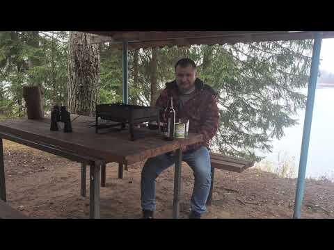 Видео: 🥂БУРГУНДСКОЕ НА БЕРЕГУ ОСЕННЕГО ОЗЕРА. ЛОВЛЮ ЩУК. КОШУ КОСОЙ ГРИБЫ!🍄💥