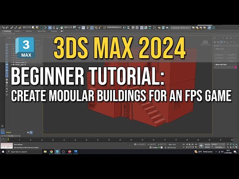 Видео: 3Ds Max 2024 — Учебное пособие по моделированию для начинающих — Создание модульных зданий — Часть 1