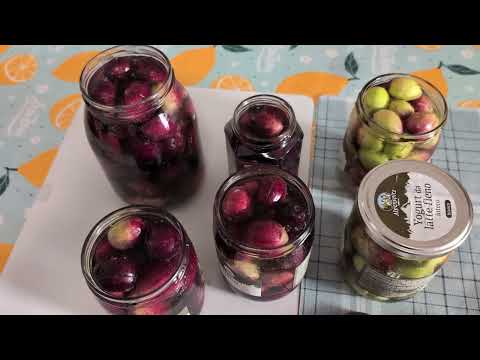 Видео: La migliore ricetta italiana di olive in salamoia. Лучший итальянский рецепт для засолки оливок.