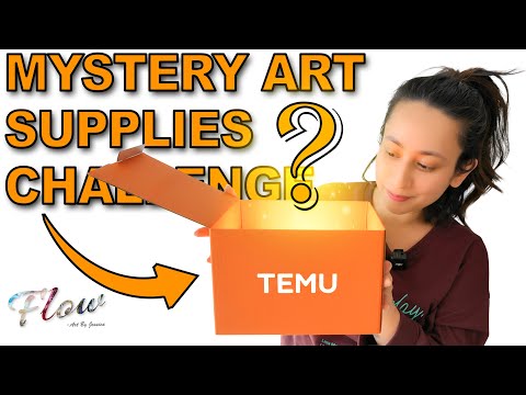 Видео: Я позволил таинственной коробке TEMU решить, какое искусство из смолы мне суждено создать 🎨😳 (Пол...