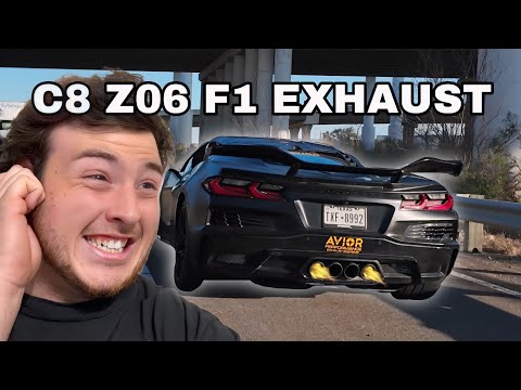 Видео: C8 Corvette Z06 — это новый Lamborghini SVJ! | Выхлопная система Avior Performance
