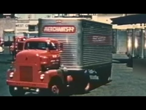 Видео: Международные комбайны 1950-х годов в работе