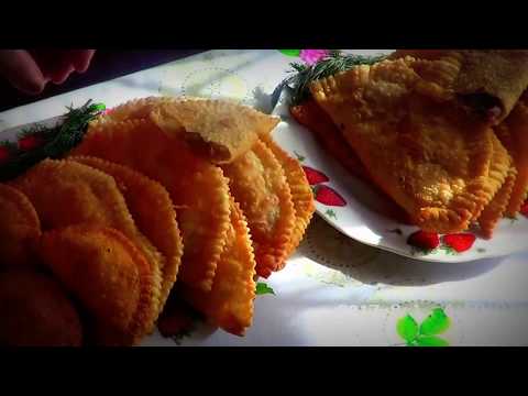 Видео: Чебуреки етпен және асқабақпен|Чебуреки с мясом и тыквой,которые тают в рту| chebureks