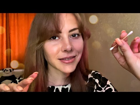 Видео: АСМР заботливо почищу ушки тебе💕👂🏼