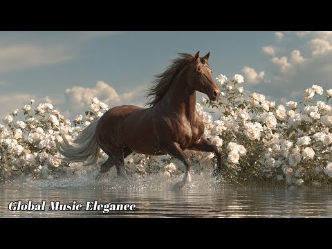 Видео: Музыка помогает расслабить нервную систему и улучшить память🎶Красивые лошади🌿Сергея Грищука #10